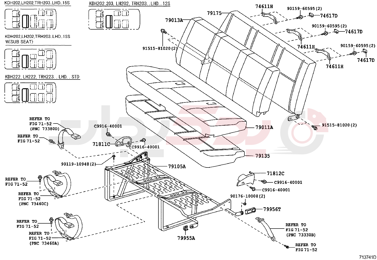 SEAT & SEAT TRACK 12