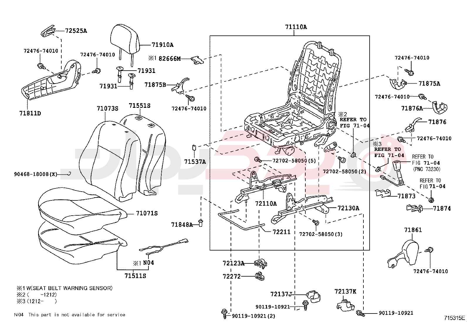 FRONT SEAT & SEAT TRACK 2