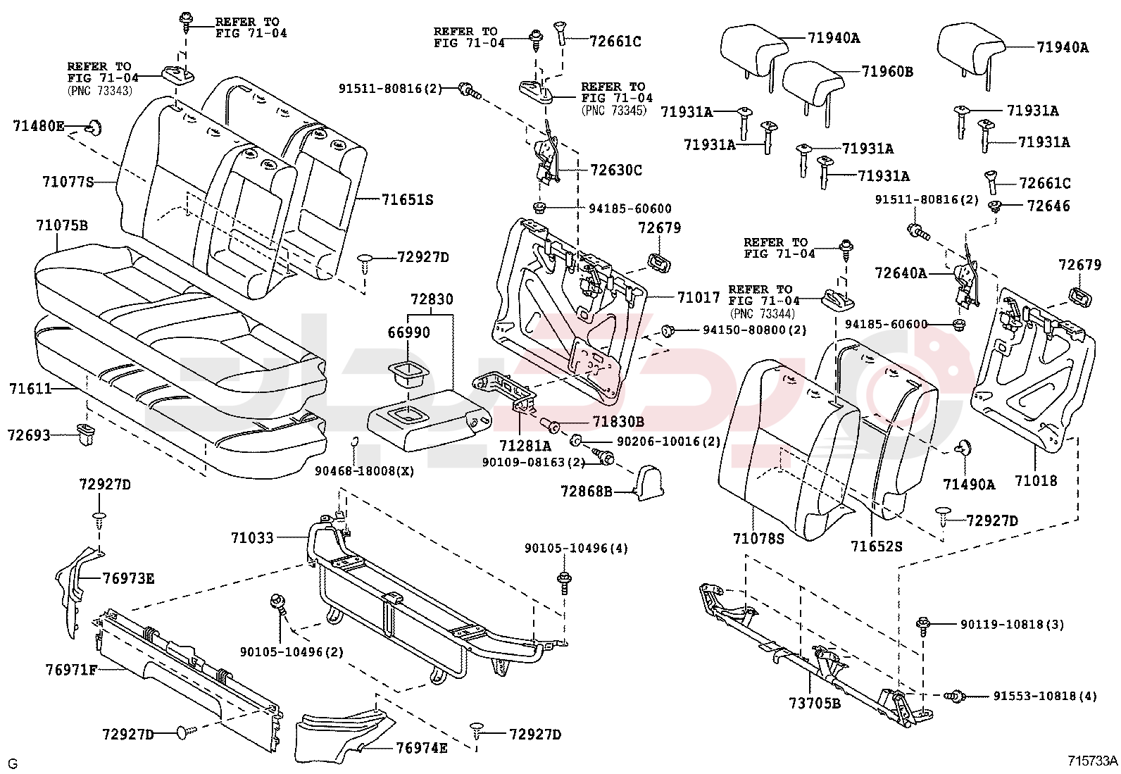 REAR SEAT & SEAT TRACK 2