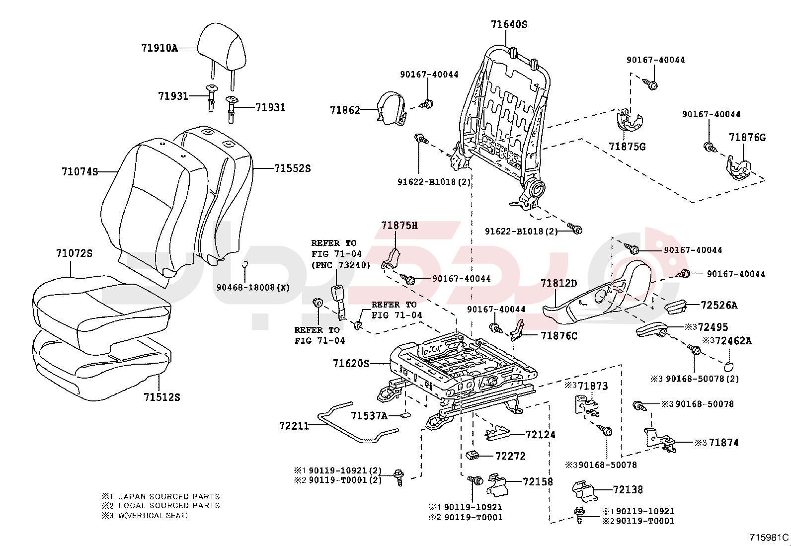 FRONT SEAT & SEAT TRACK 2