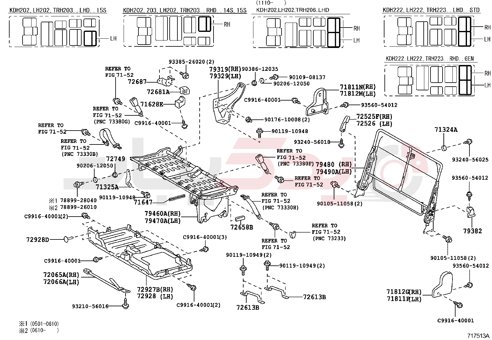 SEAT & SEAT TRACK 16