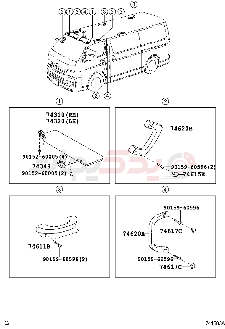 ARMREST & VISOR 2