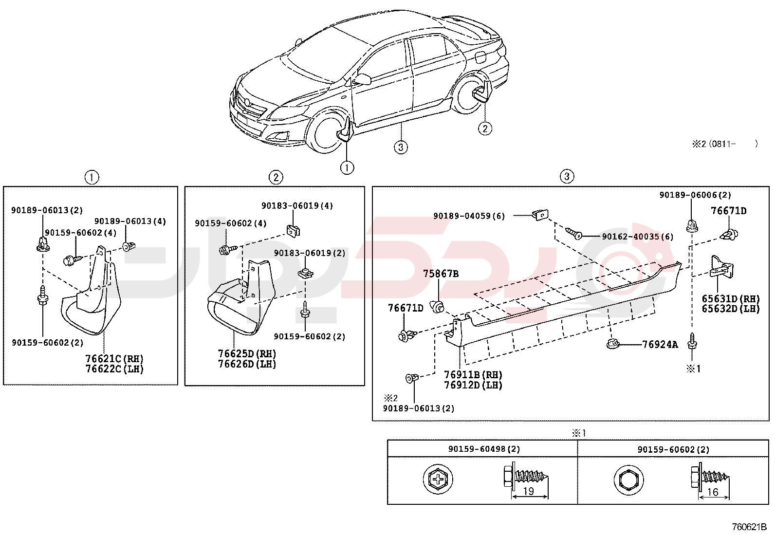 MUDGUARD & SPOILER 1