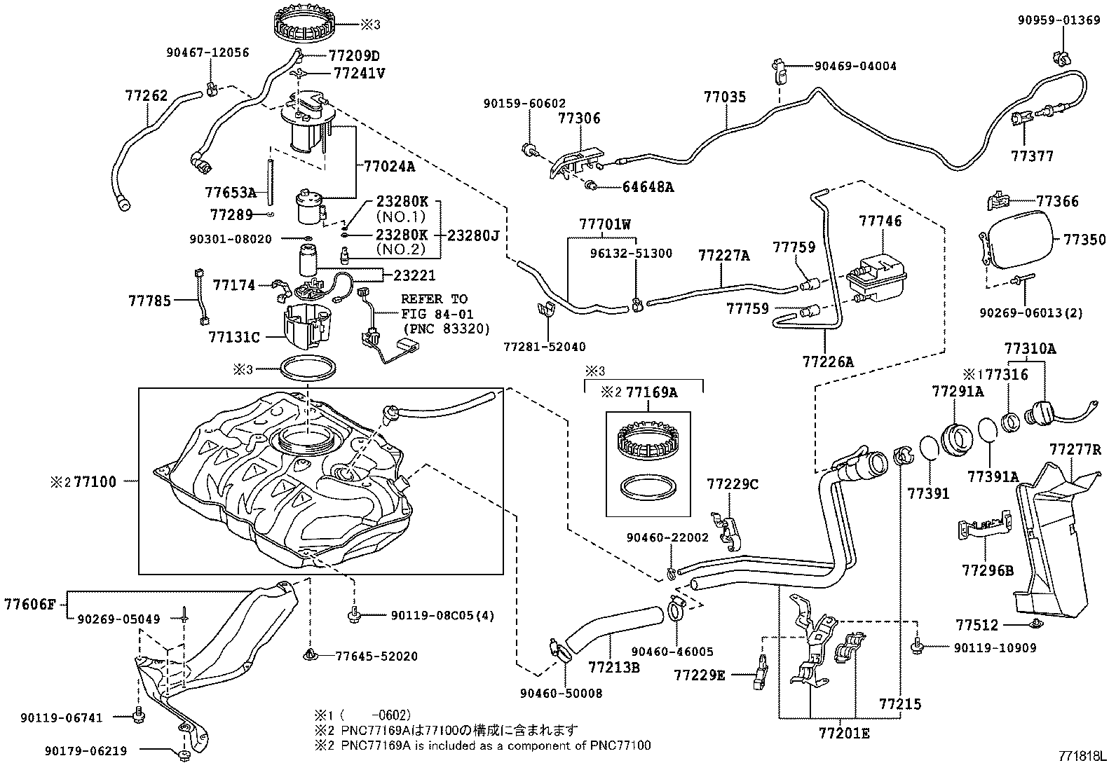 FUEL TANK & TUBE 1