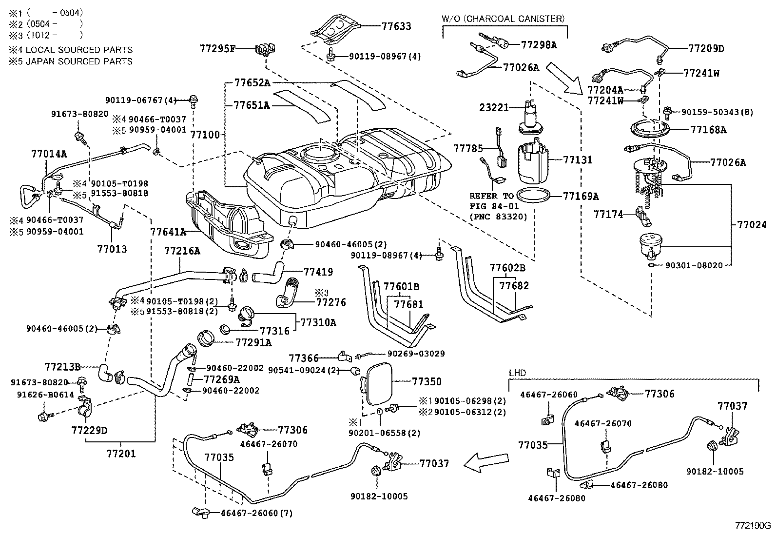 FUEL TANK & TUBE 1