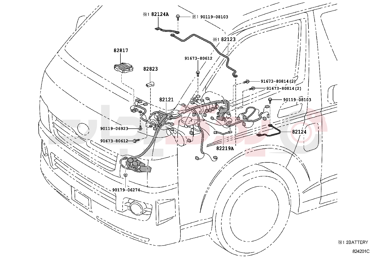 WIRING & CLAMP 2