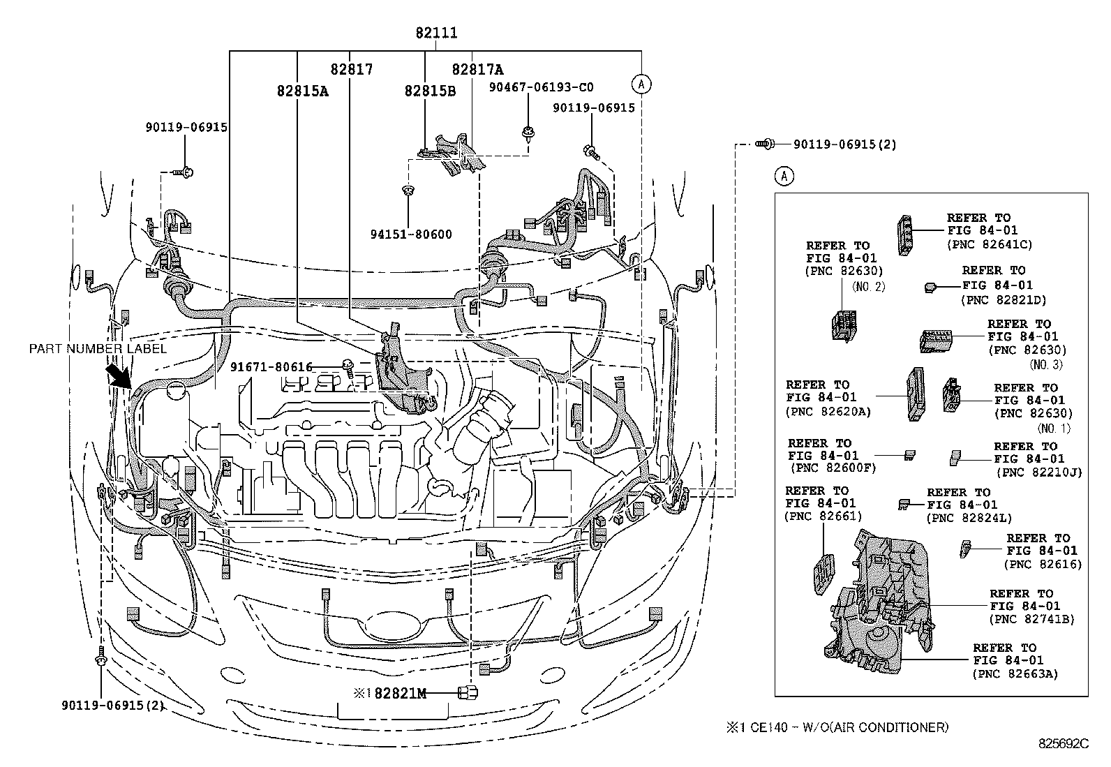 WIRING & CLAMP 1