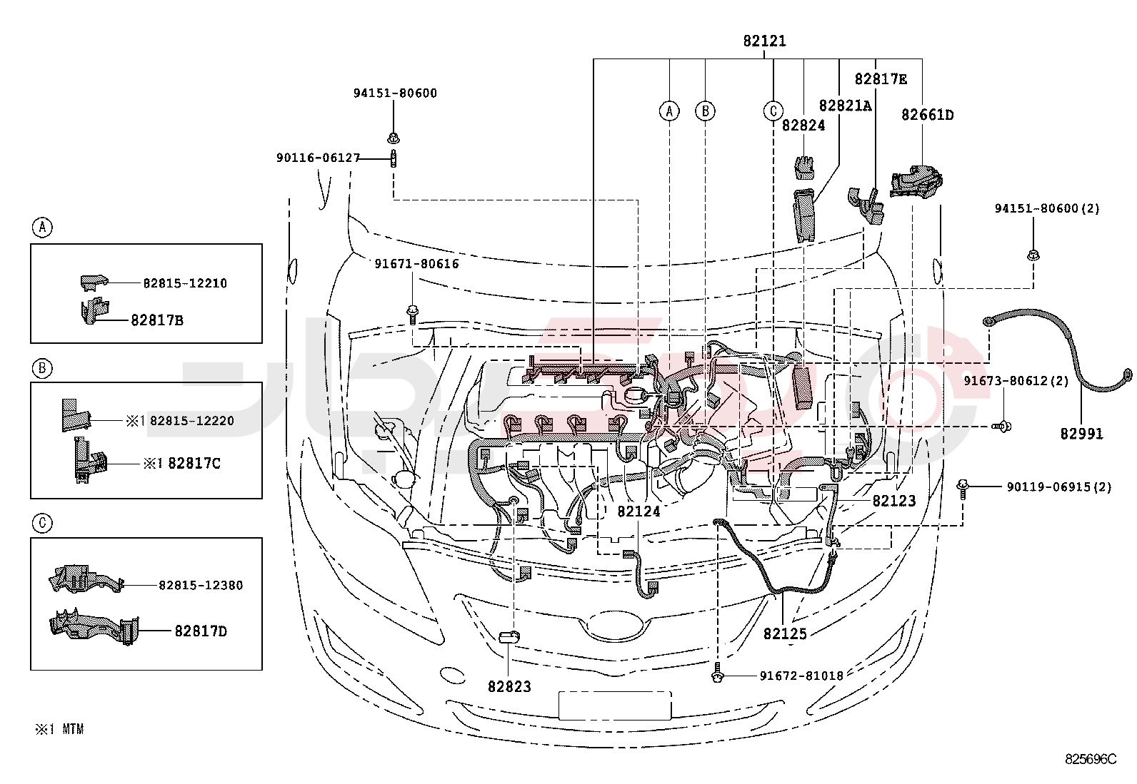 WIRING & CLAMP 2