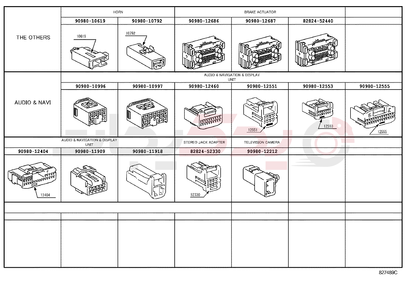 WIRING & CLAMP 12