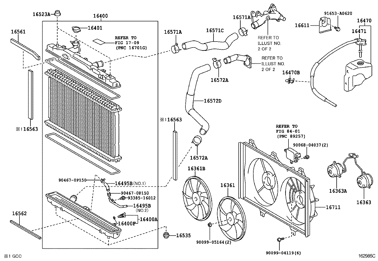 RADIATOR & WATER OUTLET 1