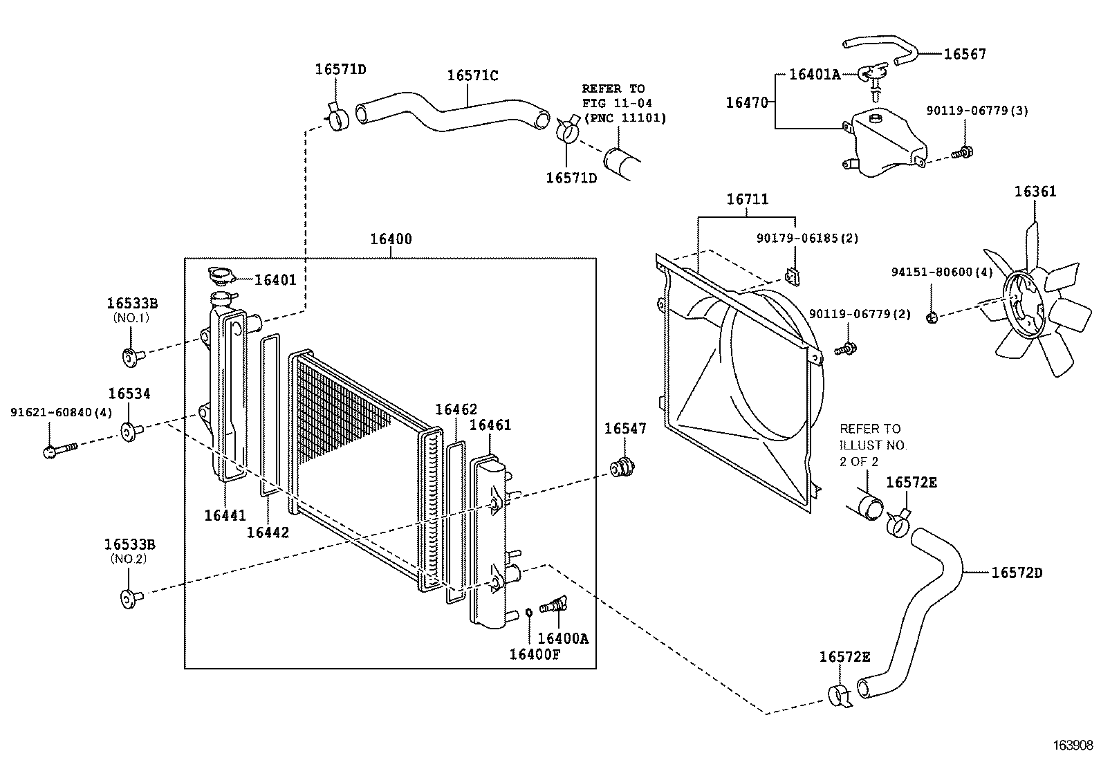 RADIATOR & WATER OUTLET 1