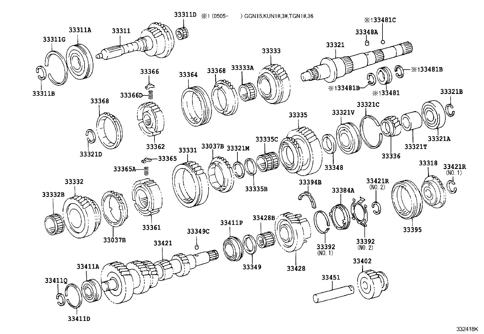 TRANSMISSION GEAR (MTM) 1