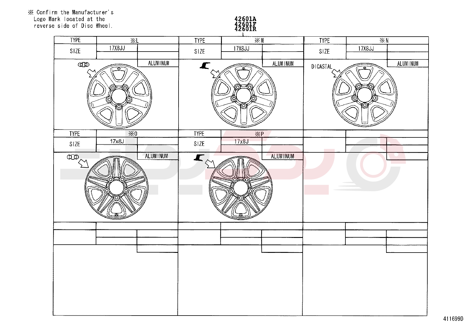 DISC WHEEL & WHEEL CAP 2