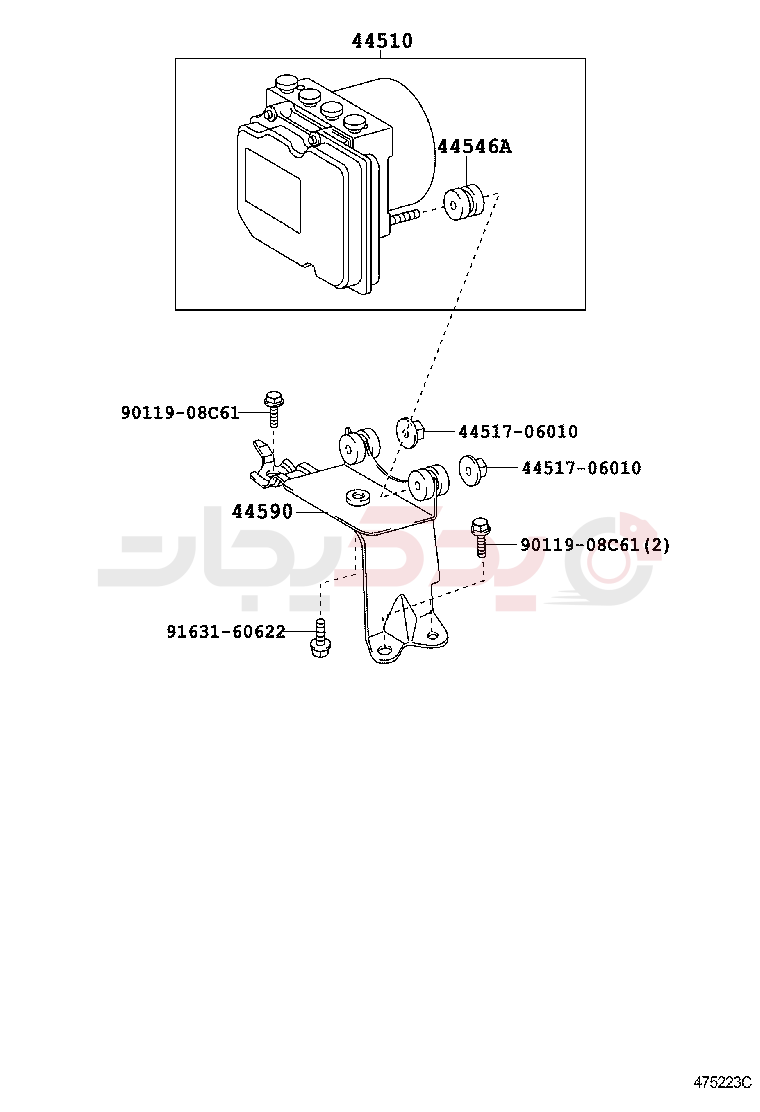 BRAKE TUBE & CLAMP 2