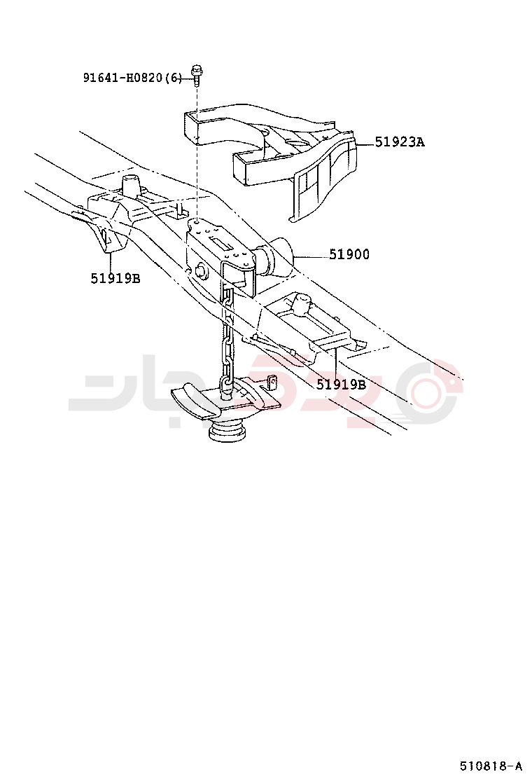 SPARE WHEEL CARRIER 2