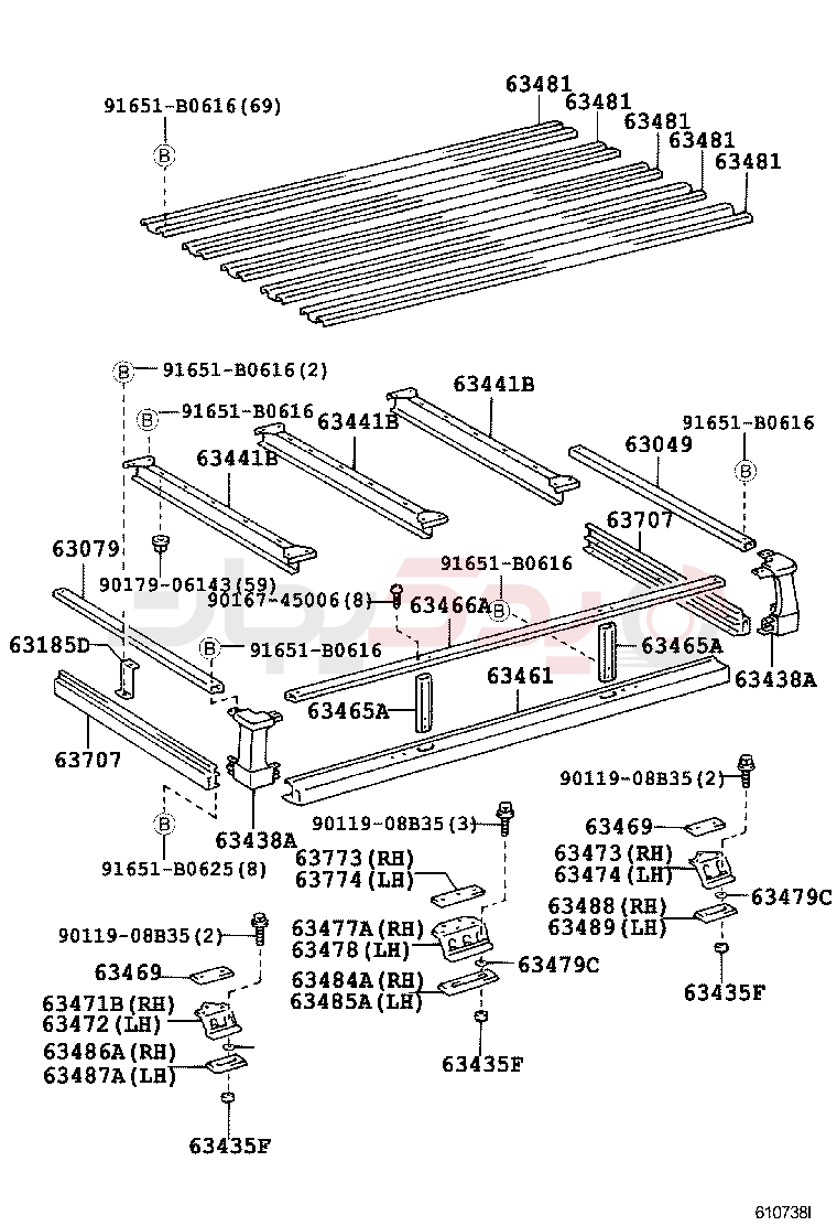 ROOF PANEL & BACK PANEL 4