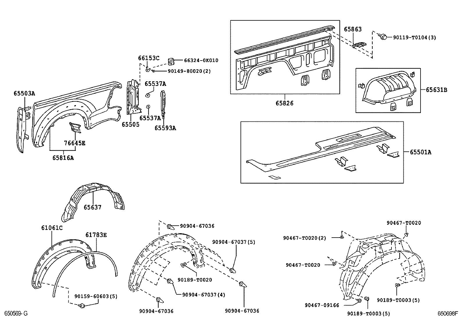 REAR BODY SIDE PANEL 1