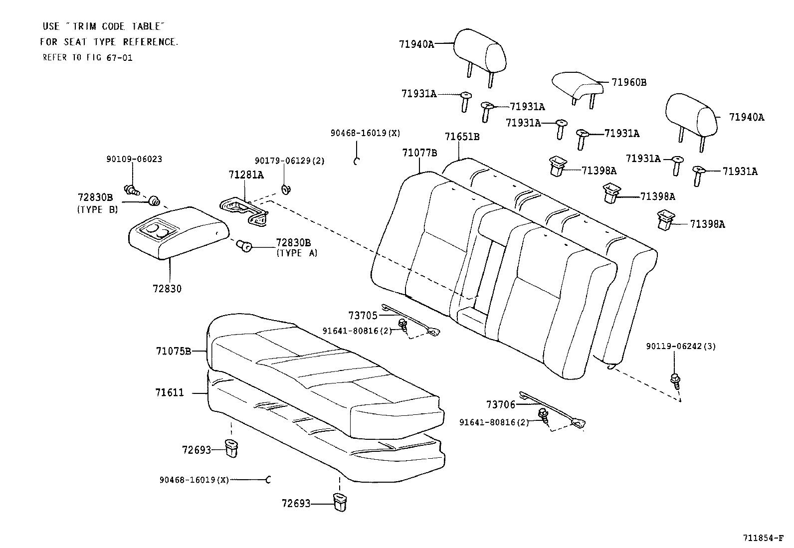 REAR SEAT & SEAT TRACK 1