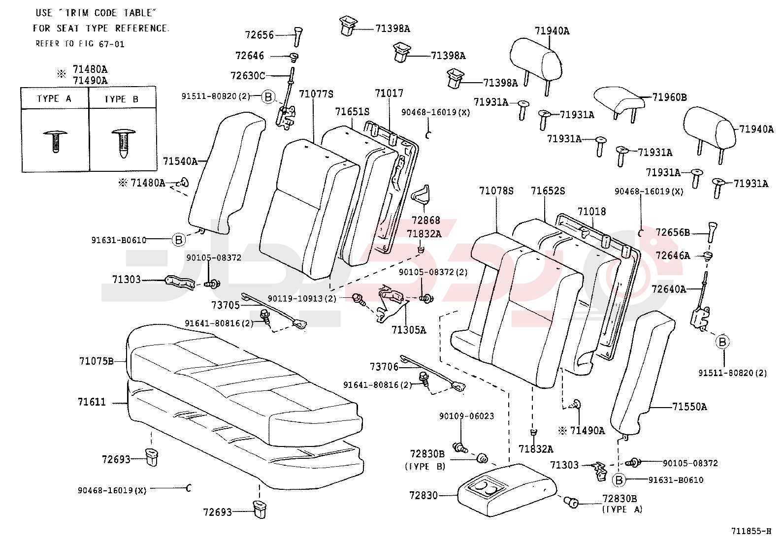 REAR SEAT & SEAT TRACK 2