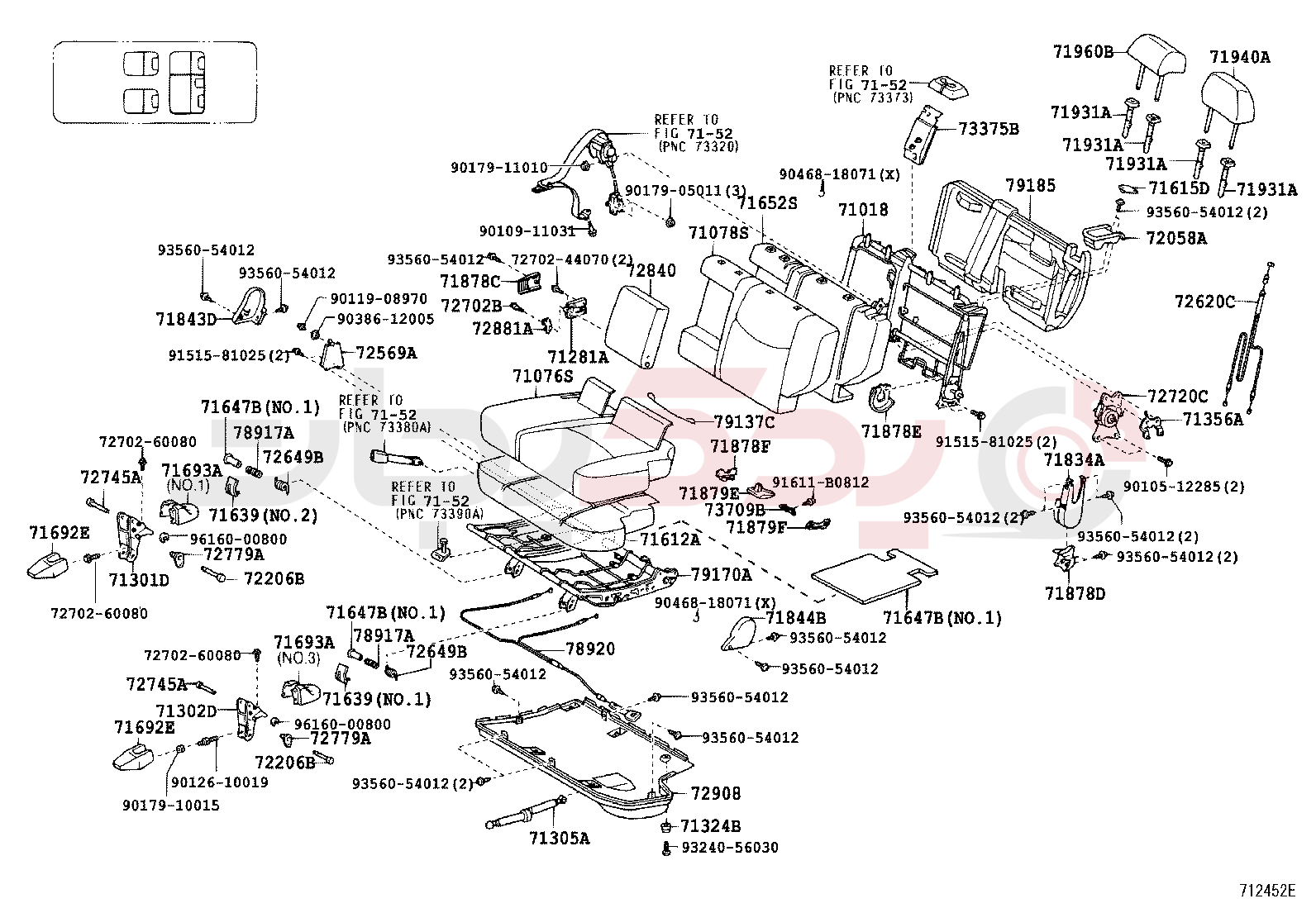 SEAT & SEAT TRACK 6