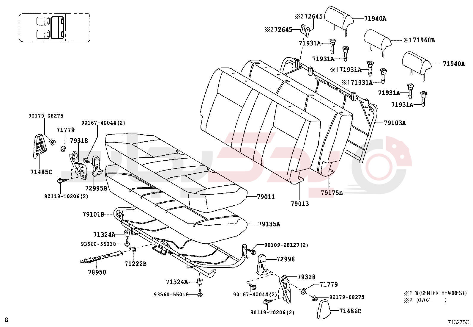 SEAT & SEAT TRACK 5