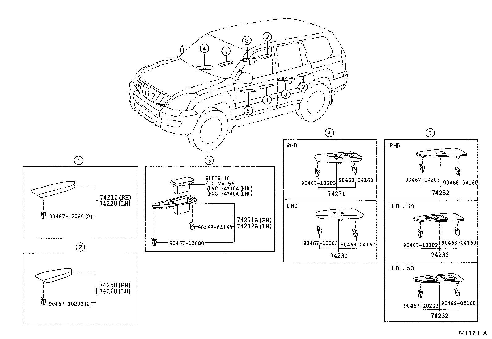 ARMREST & VISOR 1