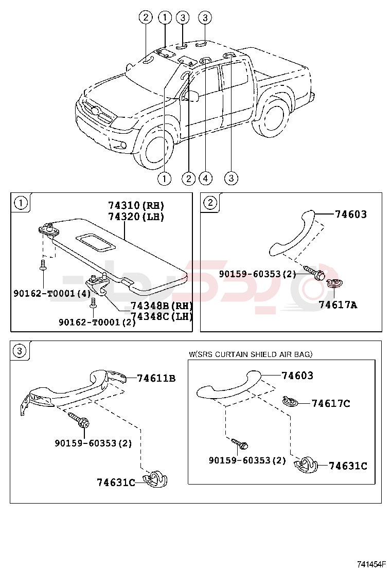 ARMREST & VISOR 2