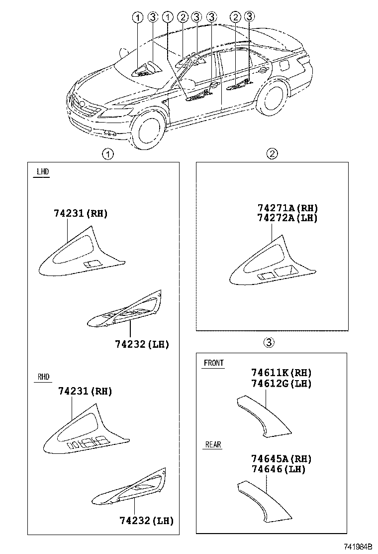 ARMREST & VISOR 1