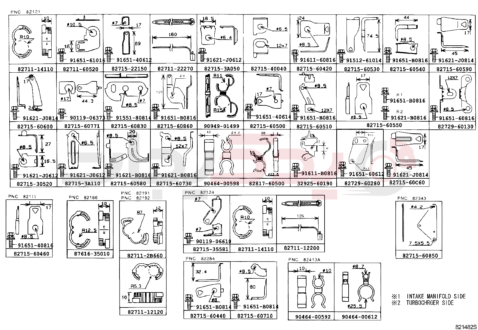 WIRING & CLAMP 10