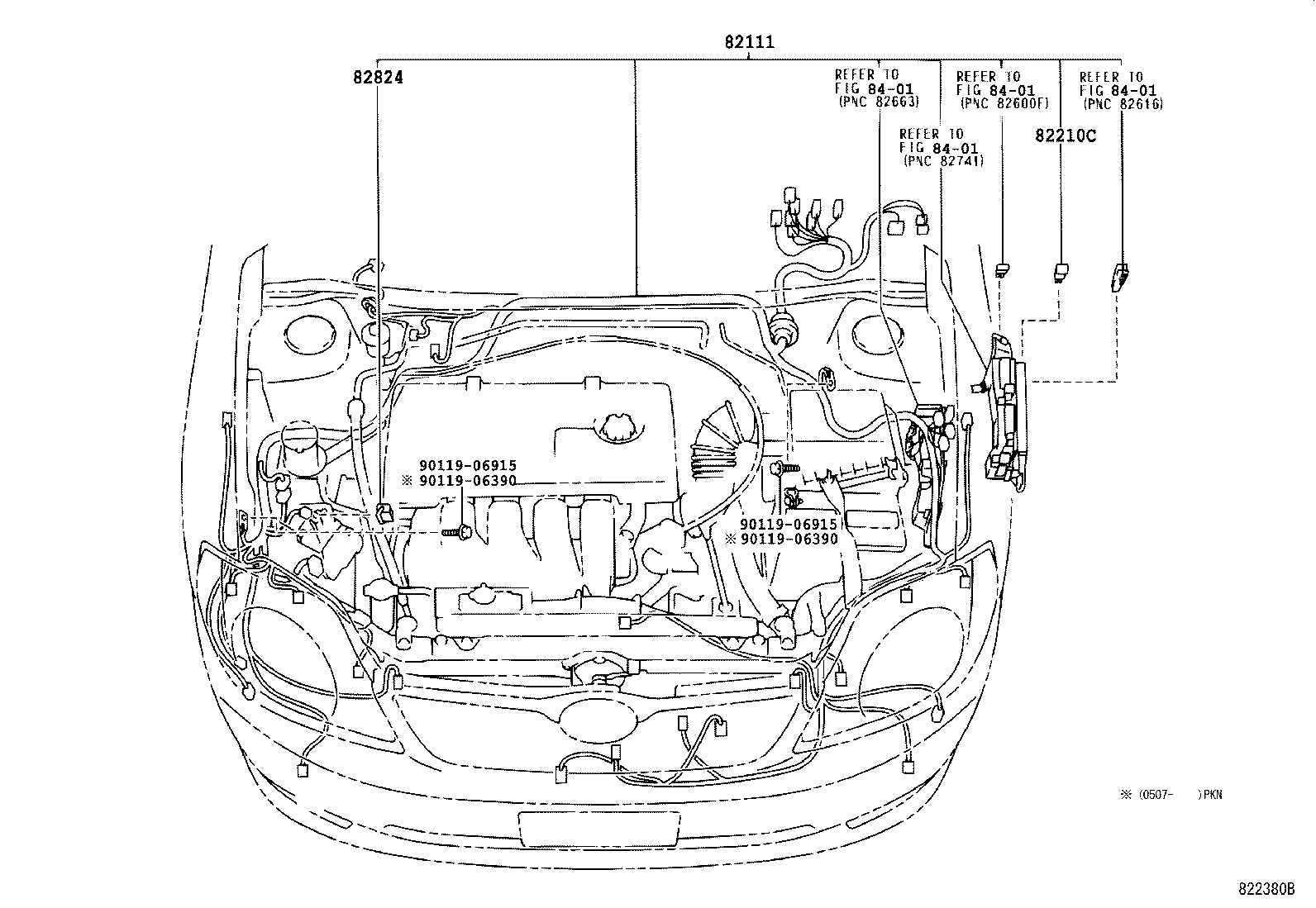 WIRING & CLAMP 1