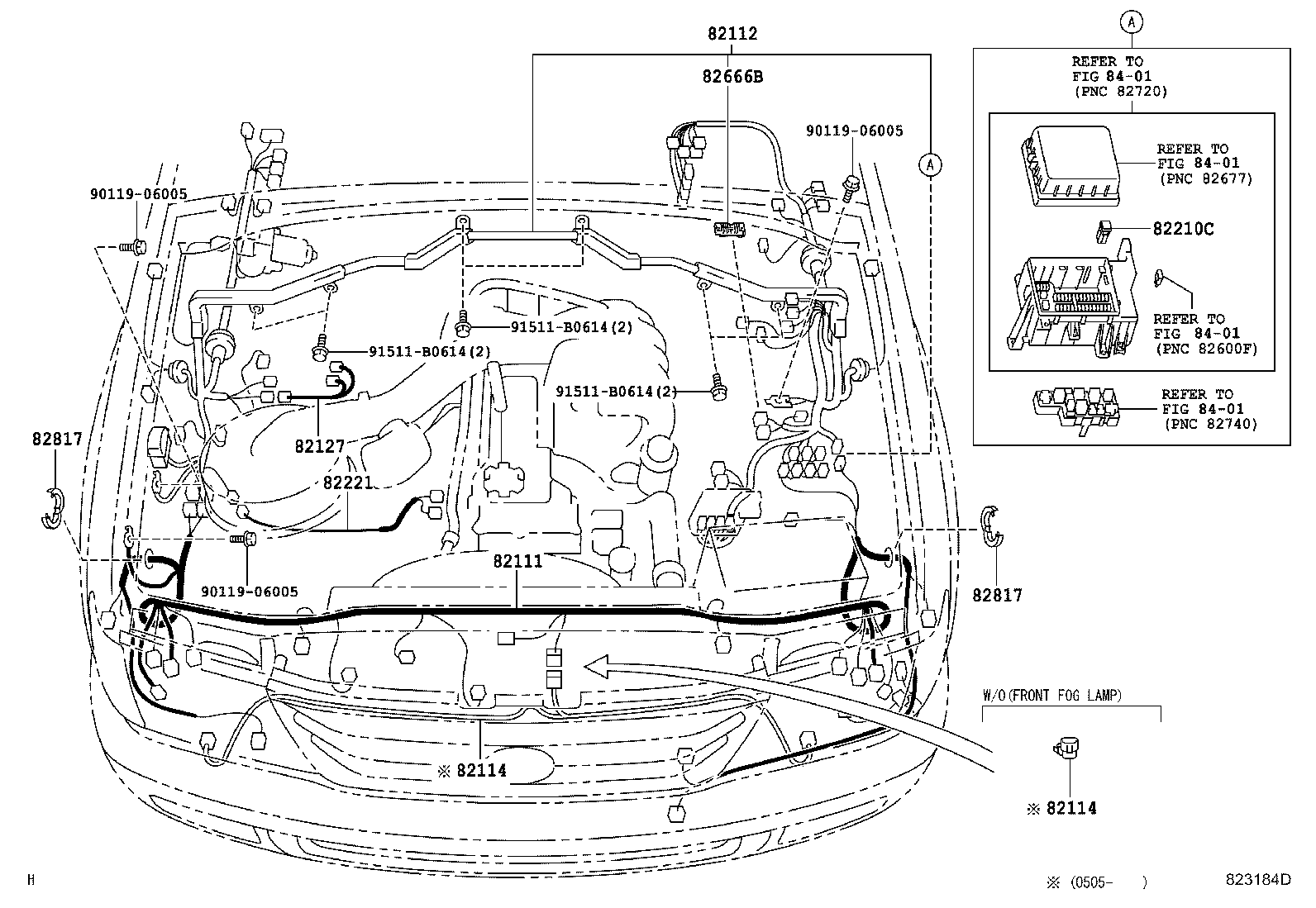 WIRING & CLAMP 1