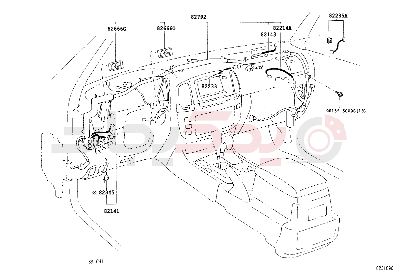 WIRING & CLAMP 4