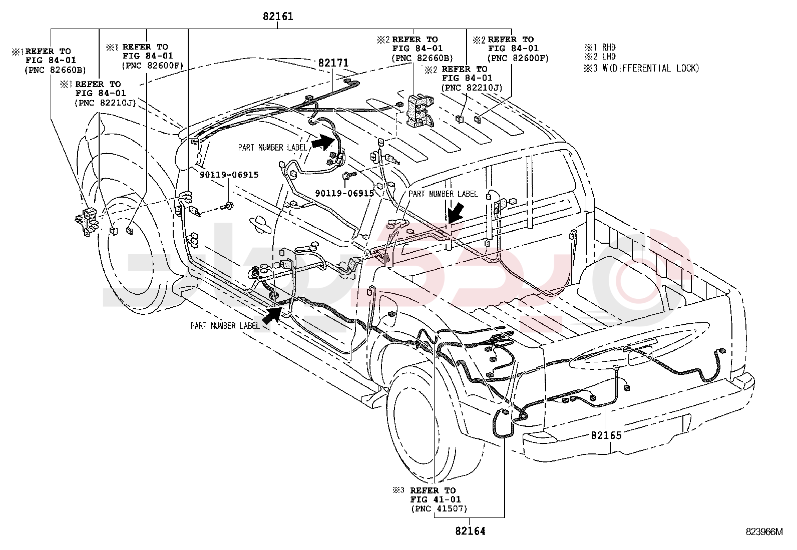 WIRING & CLAMP 5