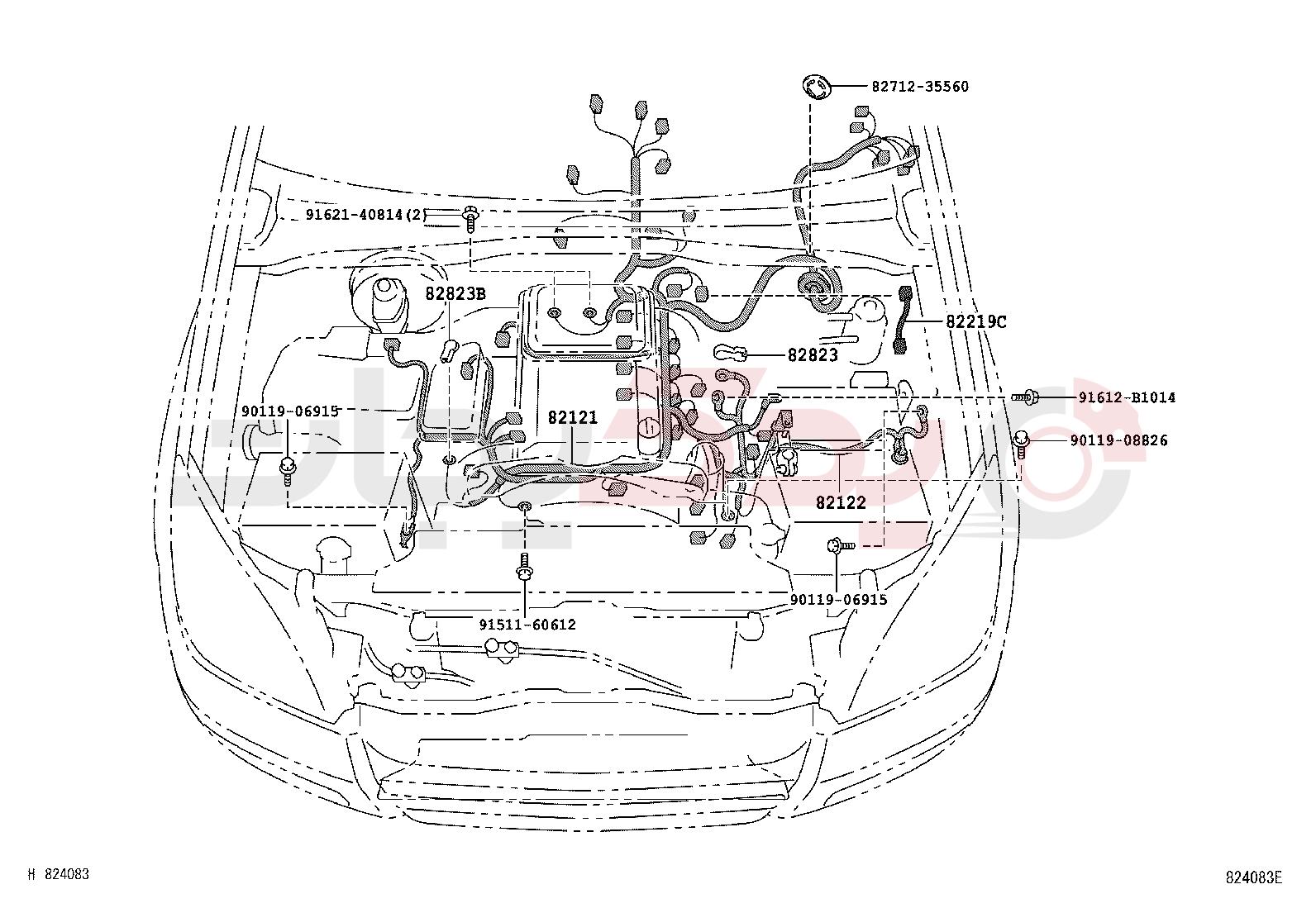 WIRING & CLAMP 2