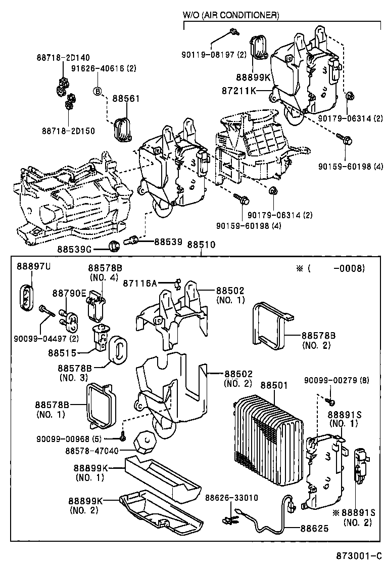 HEATING & AIR CONDITIONING - COOLER UNIT 1