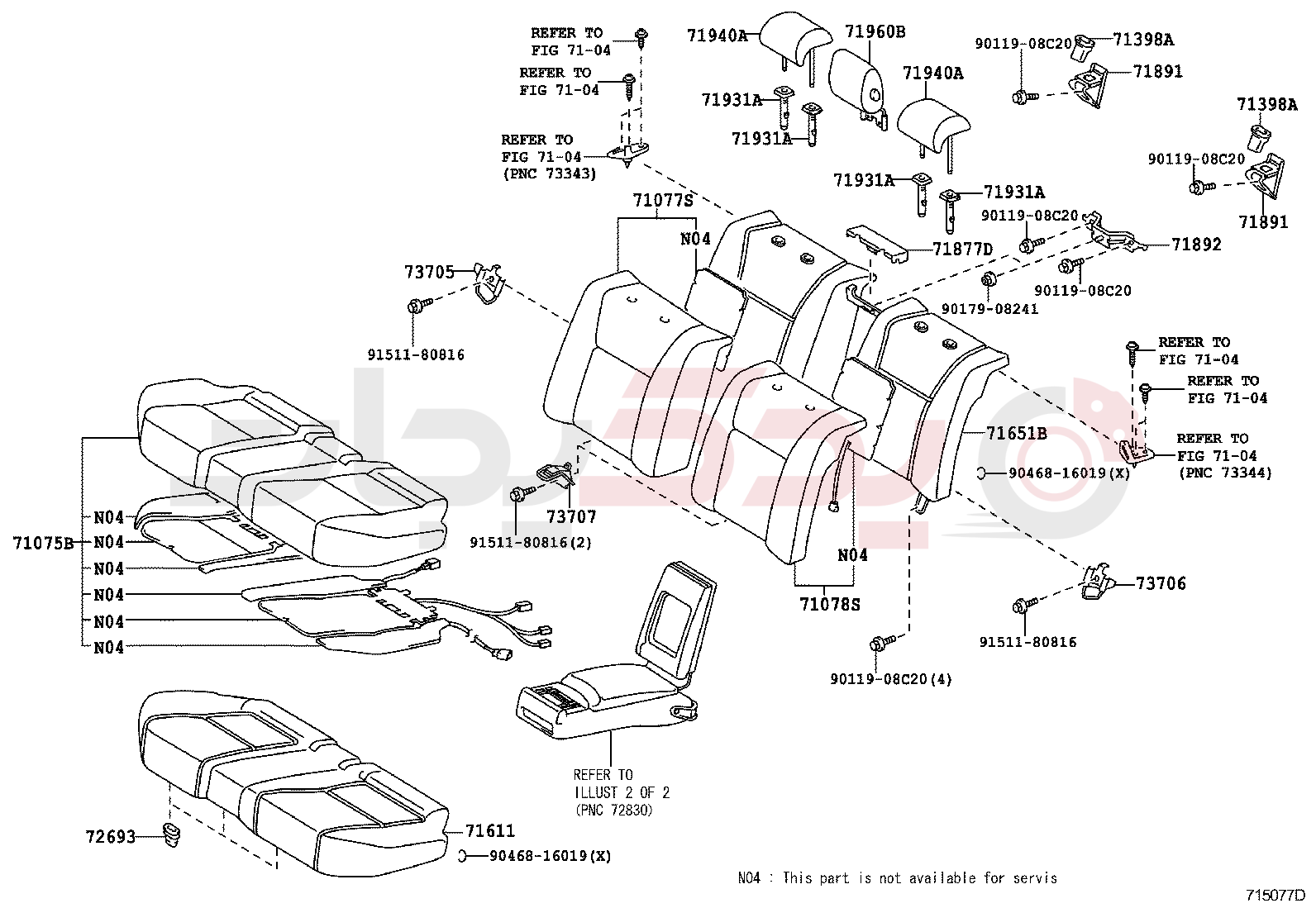 REAR SEAT & SEAT TRACK 7