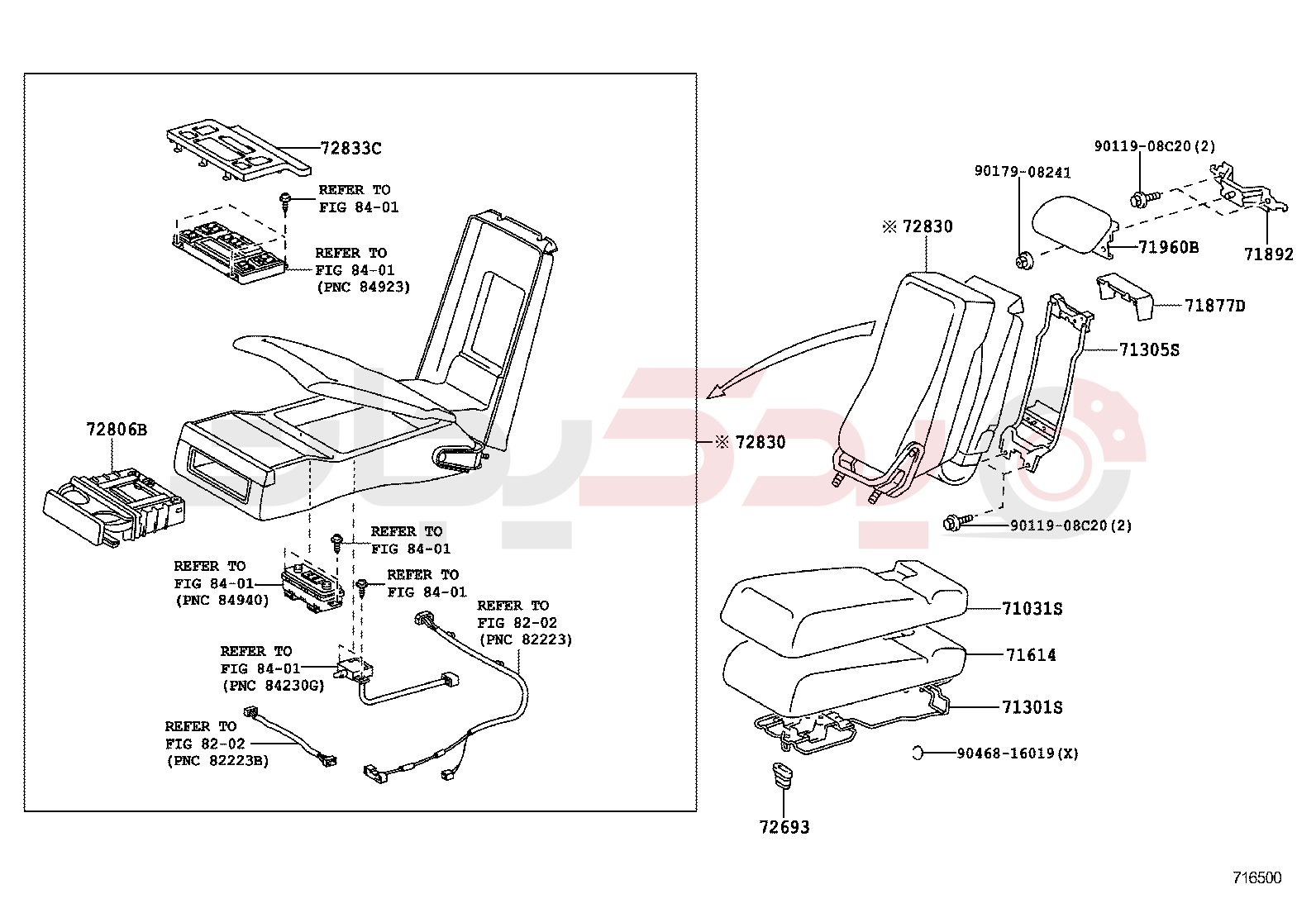 REAR SEAT & SEAT TRACK 16