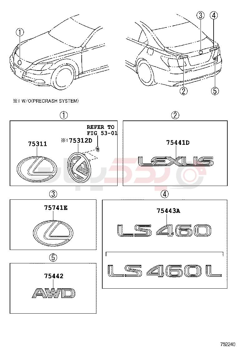 EMBLEM & NAME PLATE (EXTERIOR & INTERIOR) 2