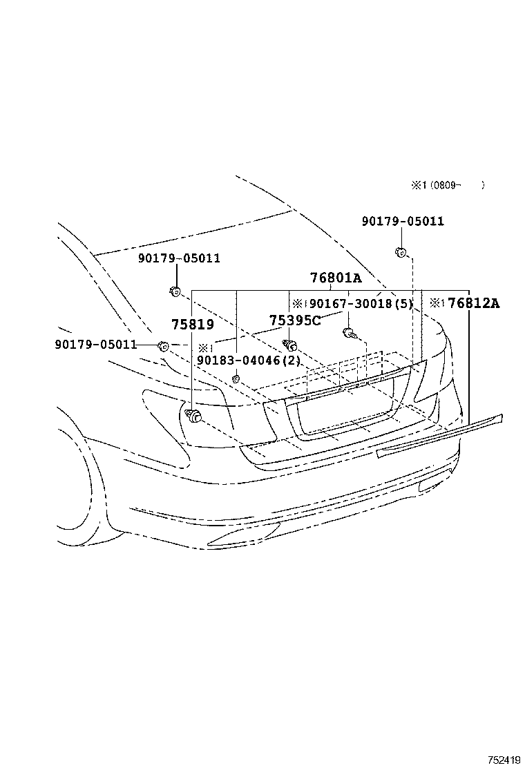 REAR MOULDING 1