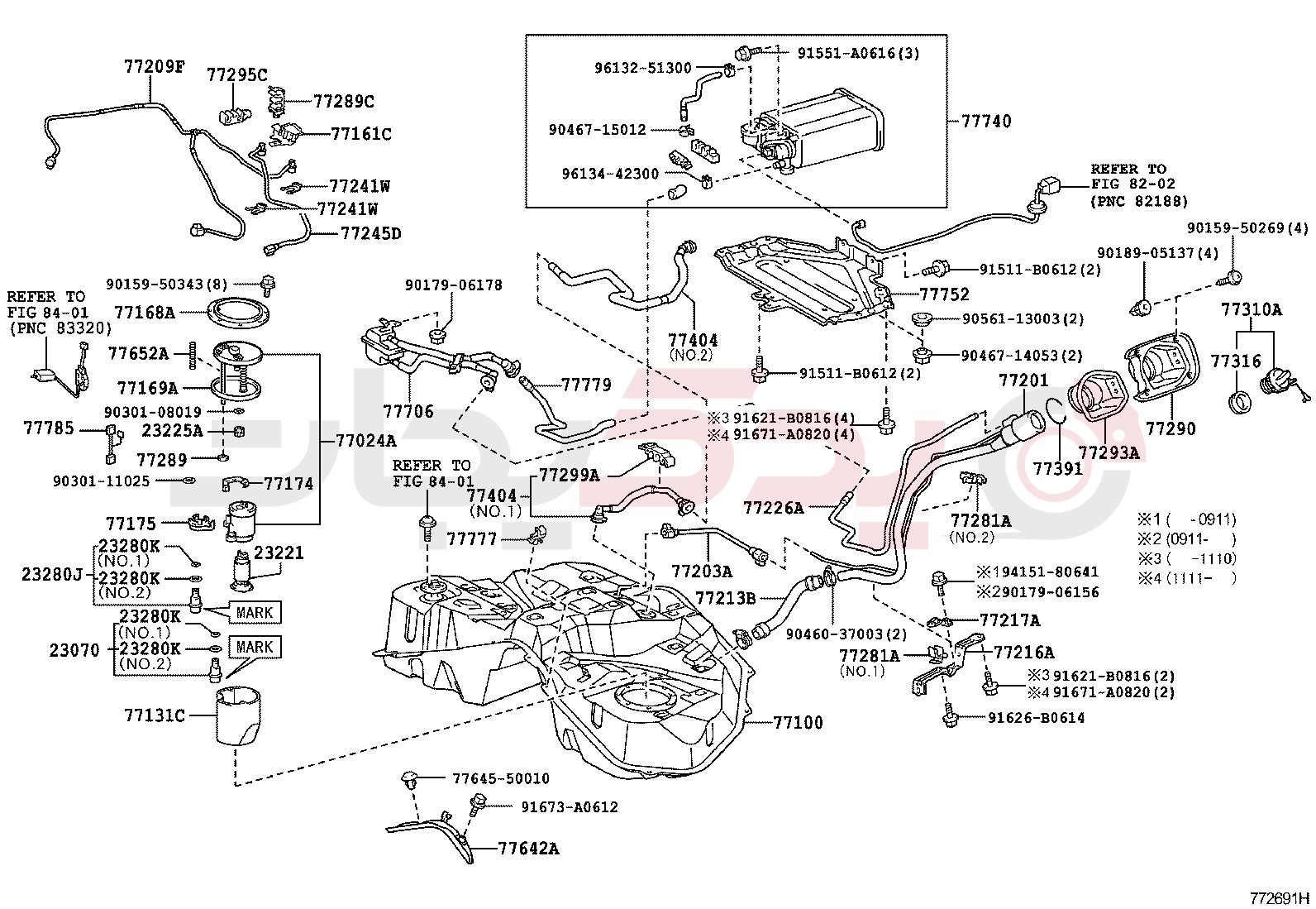 FUEL TANK & TUBE 2