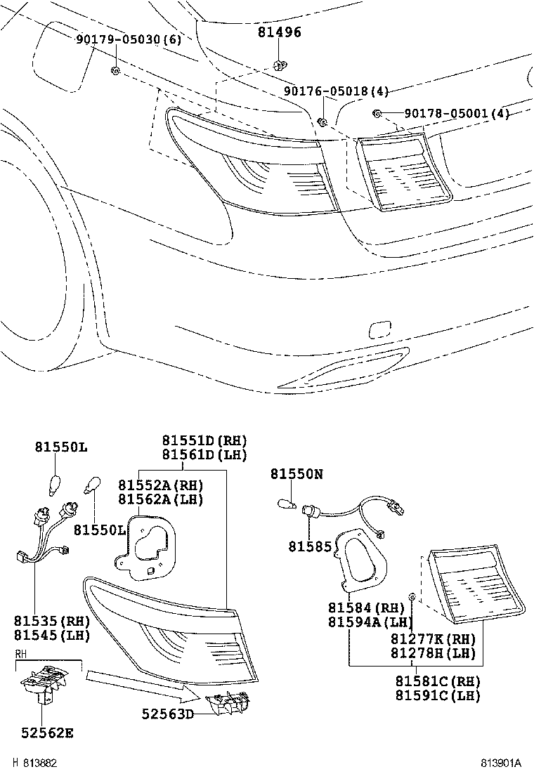 REAR COMBINATION LAMP 1