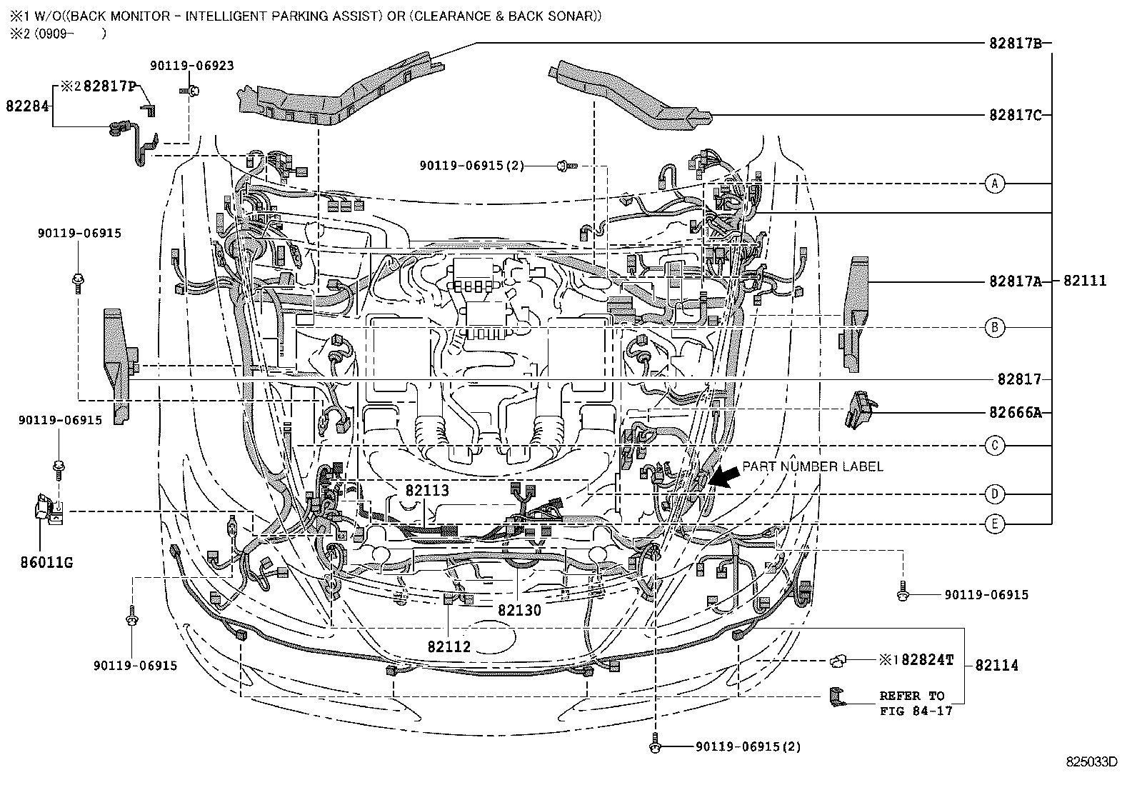 WIRING & CLAMP 1