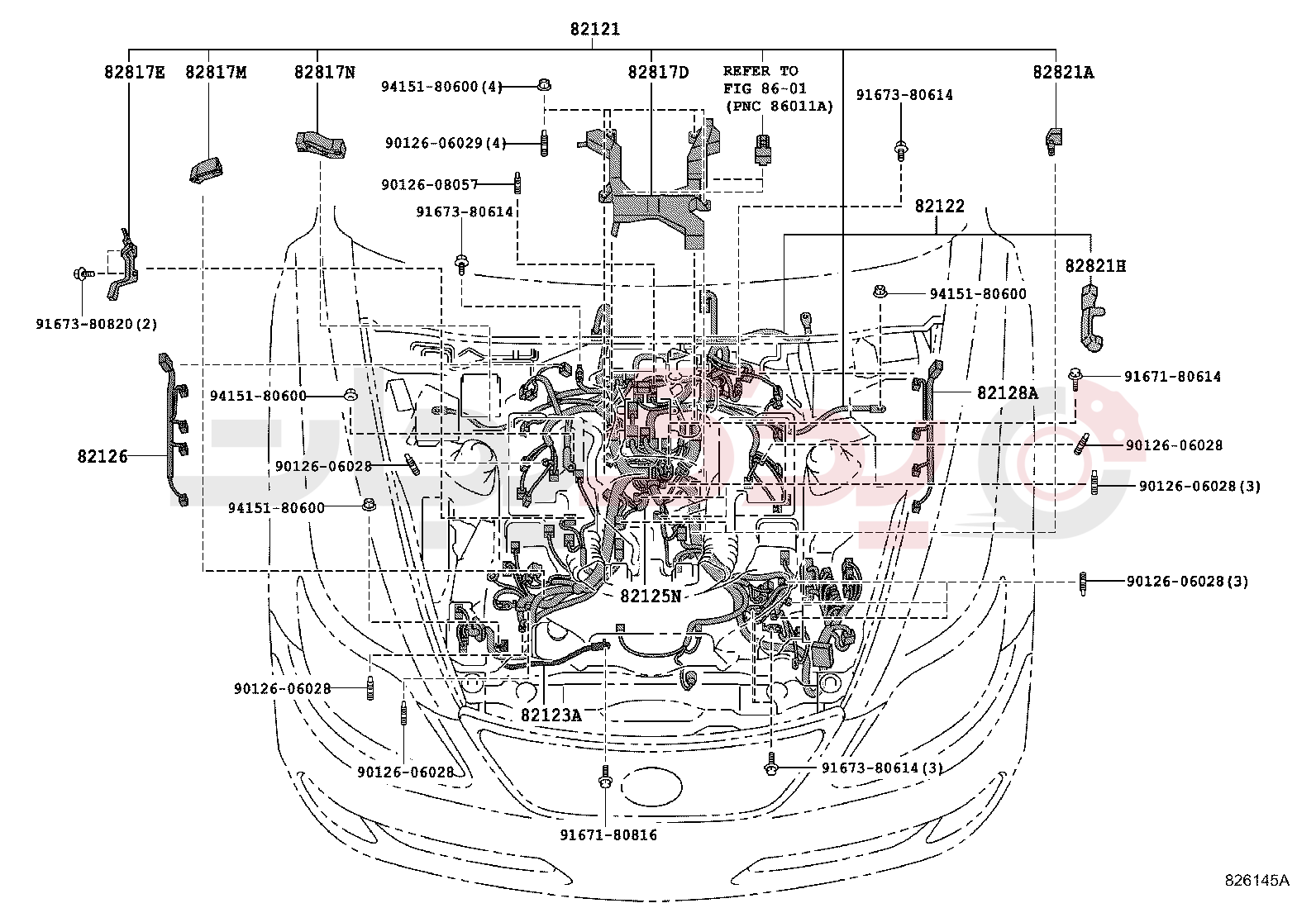 WIRING & CLAMP 3