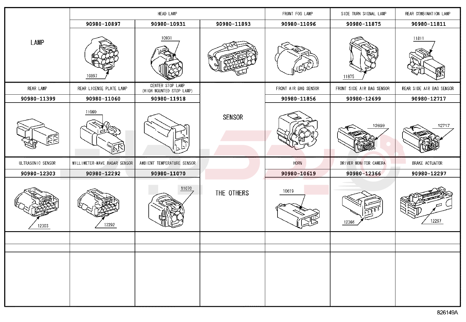 WIRING & CLAMP 14