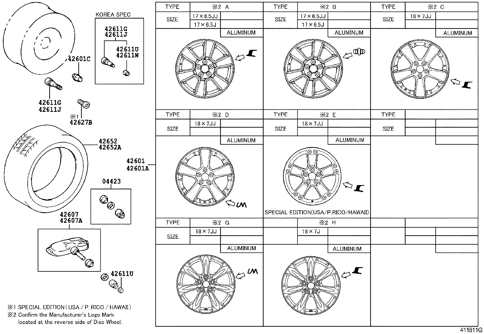 DISC WHEEL & WHEEL CAP 1