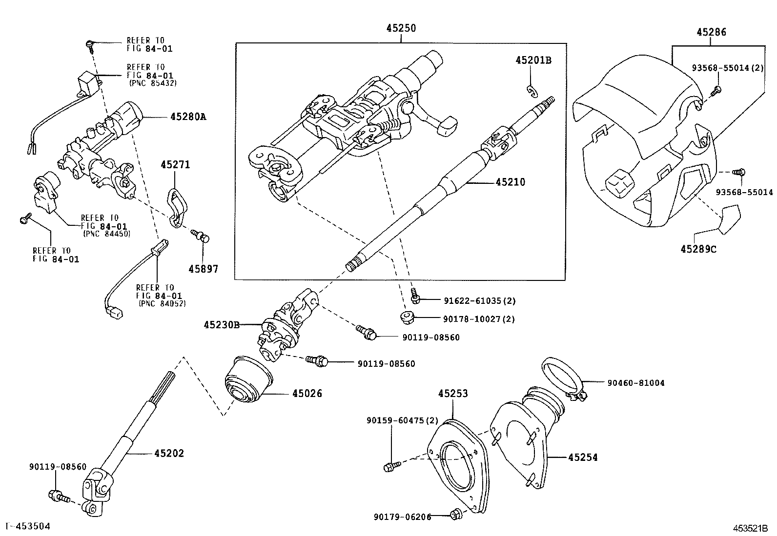 STEERING COLUMN & SHAFT 1