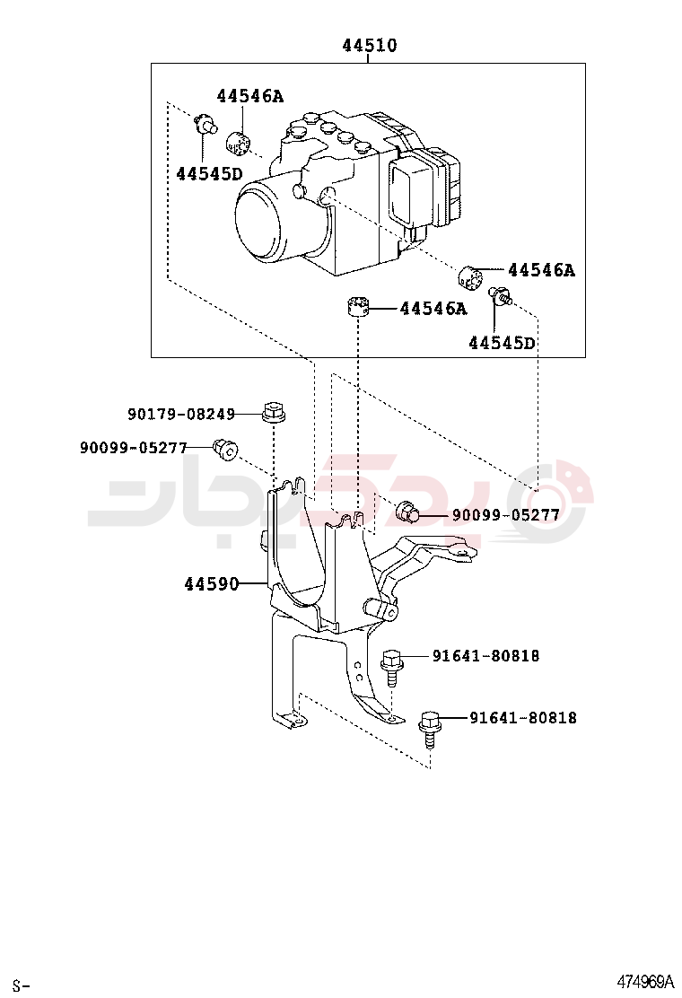 BRAKE TUBE & CLAMP 2