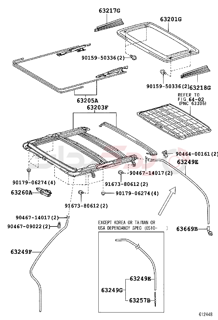 ROOF PANEL & BACK WINDOW GLASS 3