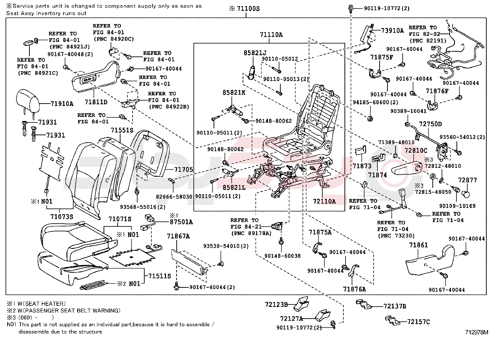 FRONT SEAT & SEAT TRACK 2