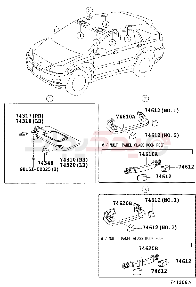 ARMREST & VISOR 2